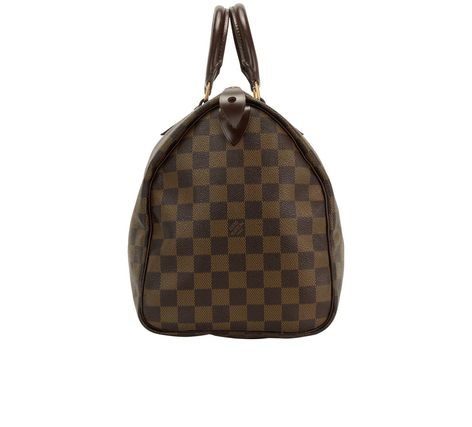 Speedy 35, &pound;710, Handbags, Brown, Canvas, Bottom view